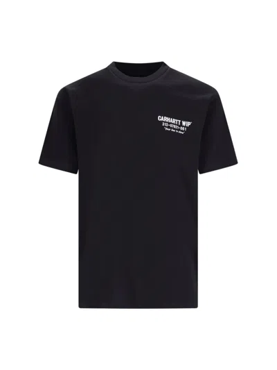 Shop Carhartt 'less Troubles' T-shirt In Black  