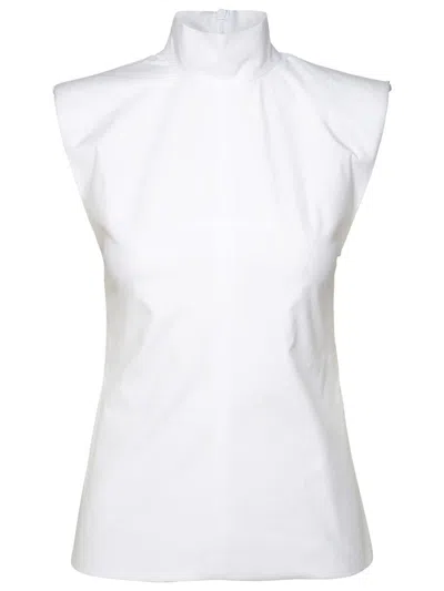Shop Sportmax Camicia Canneti In White
