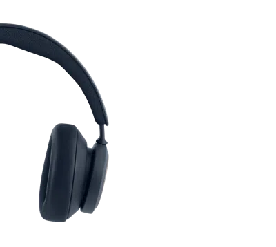 Shop Bang & Olufsen Ear Cushions For Beoplay Portal In Navy