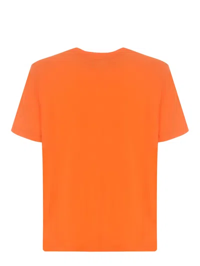Msgm Logo Crew Neck T-shirt