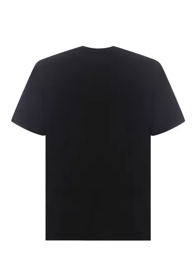 Msgm Camouflage Print Logo T-shirt