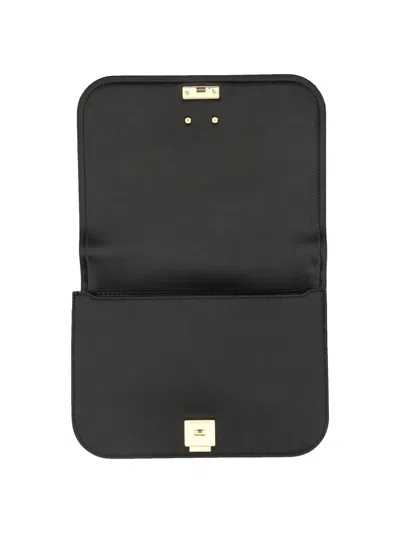 Shop Michael Kors Messenger Bag "delancey" Medium In Black