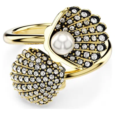 Shop Swarovski Idyllia Open Ring In White