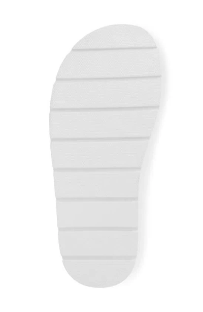 Shop Bcbg Kids' Chris Quilted Sandal In White