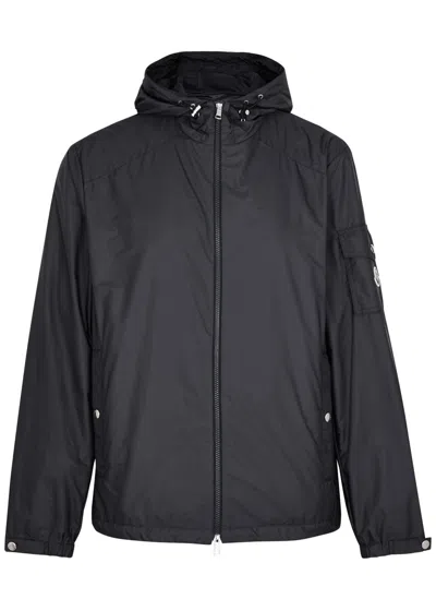 Shop Moncler Etiache Hooded Nylon Jacket In Navy