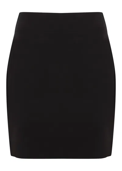 Shop By Malene Birger Fabiene Mini Skirt In Black
