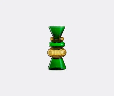 Nasonmoretti Tableware Green-amber Uni In Green-amber