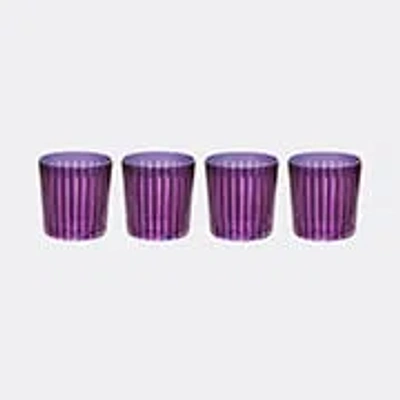 Shop L'objet Glassware Purple Uni