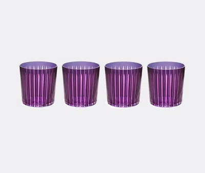 Shop L'objet Glassware Purple Uni