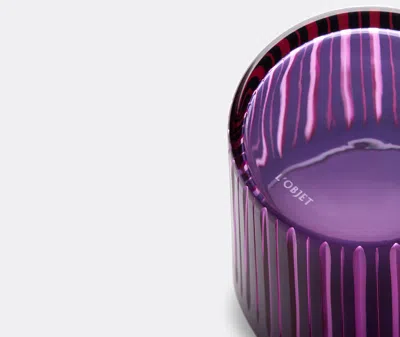 Shop L'objet Glassware Purple Uni
