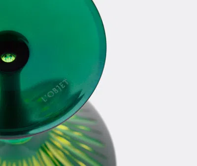 L'objet Glassware Green Uni In Green