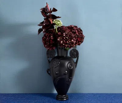 L'objet Vases Black Uni In Black