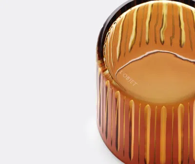 L'objet Glassware Amber Uni In Amber