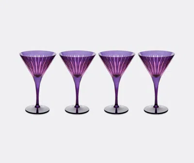 Shop L'objet Glassware Purple Uni