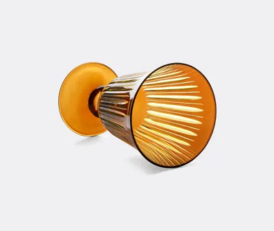 L'objet Prism Set Of 4 Wine Glasses In Amber