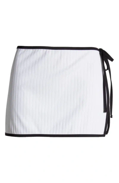 Solid & Striped The Swim Skirt Marshmallow In Marshmallow