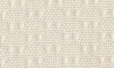 Shop Sferra Corino Blanket In Ivory