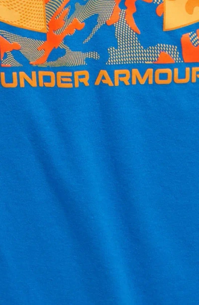 Shop Under Armour Kids' Box Logo Graphic Tee In Photon Blue