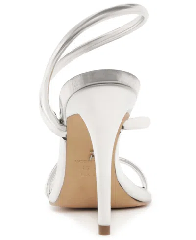 Shop Arezzo Women's Mikayla High Stiletto Sandals In Silver