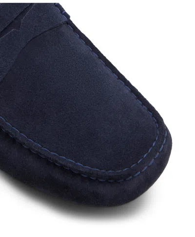 Shop Brooks Brothers Men's Jefferson Moccasin Driving Loafers In Navy