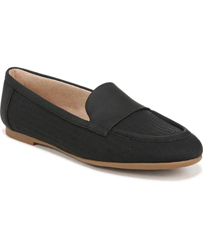 Shop Soul Naturalizer Bebe Loafers In Black Woven Faux Leather