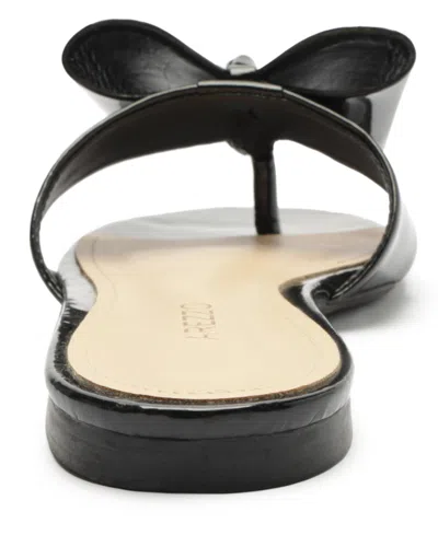 Shop Arezzo Women's Hallie Flat Sandals In Black