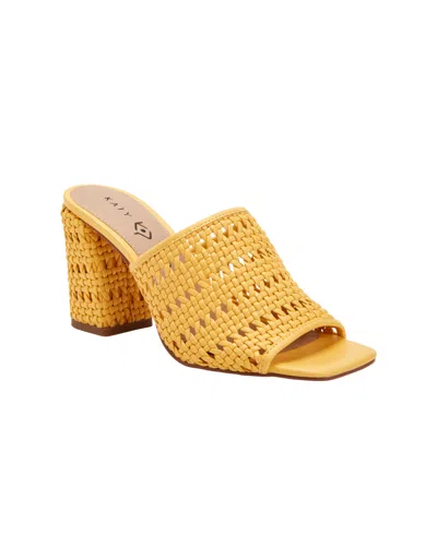 Shop Katy Perry The Tana Slide Sandal In Pineapple