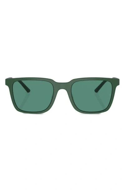 Oliver Peoples X Roger Federer Mr. Federer Square-frame Sunglasses In Dark Green