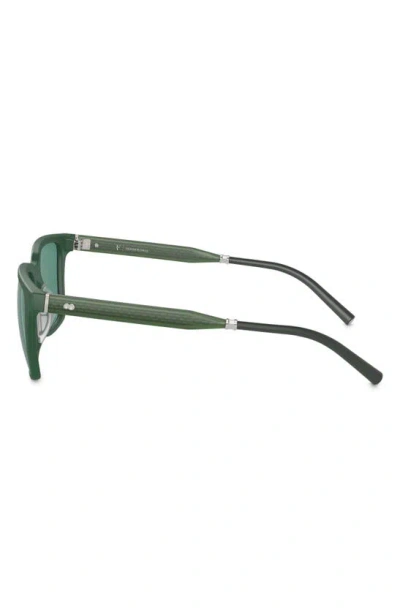 Oliver Peoples X Roger Federer Mr. Federer Square-frame Sunglasses In Dark Green