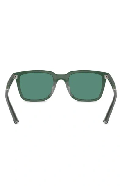 Oliver Peoples X Roger Federer Mr. Federer Square-frame Sunglasses In Dark Green