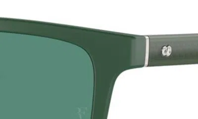 Oliver Peoples X Roger Federer Mr. Federer Square-frame Sunglasses In Dark Green