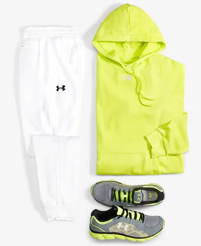 Under Armour Men's Rival Tapered-fit Fleece Joggers In Marine Od Green