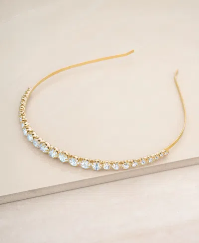 Shop Ettika Crystalized Headband In Gold