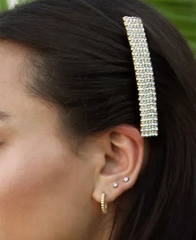 Ettika Dynasty Hair Comb Set In Clear In Gold