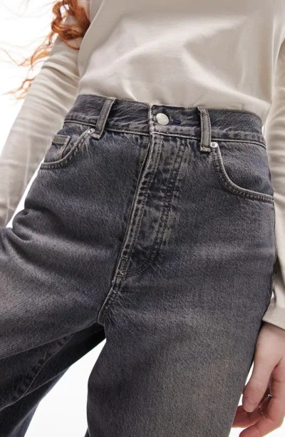 Topshop Column Jeans In Whale Blue In Rich Blue