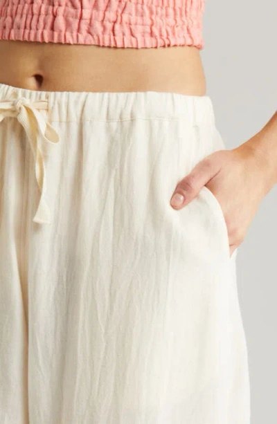 Shop Lemlem Desta Wide Leg Cover-up Pants In Ayele Blush