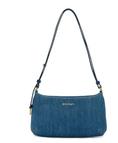 Shop Palm Angels Bags.. In Denim/gold