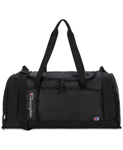 Shop Champion Center Duffel Bag In Black