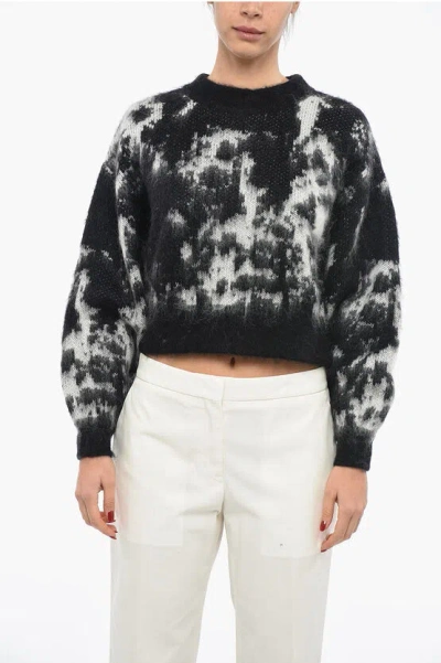 Shop Rodebjer Two-tone Ray Crew-neck Sweater