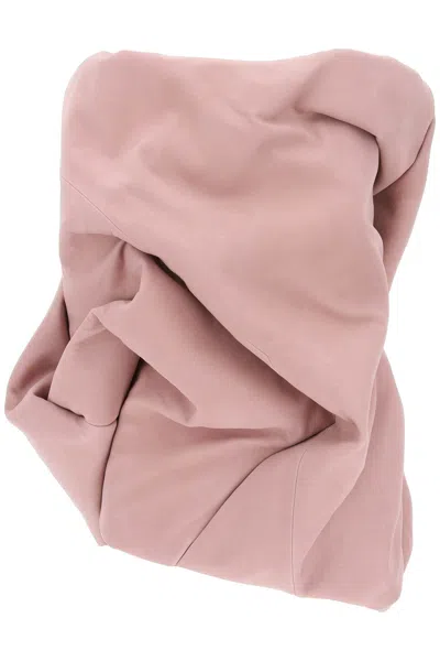 Shop Rick Owens Ny Leather Bustier Top For Women In Pink