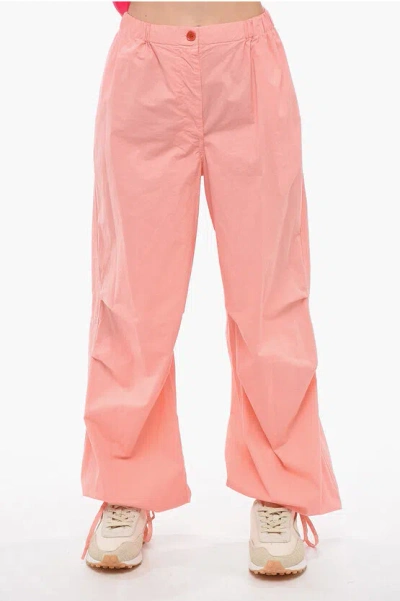 Aspesi Drawstring-waist Cotton Trousers