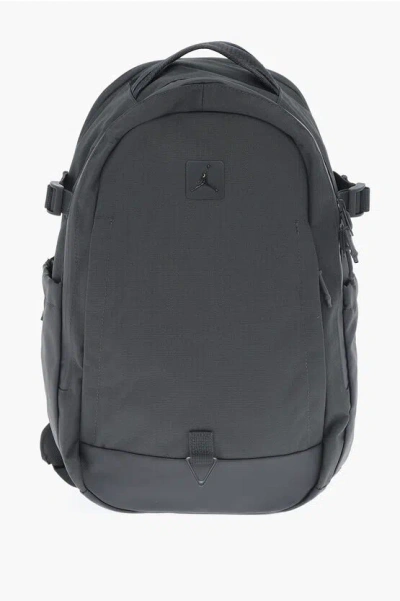 Shop Nike Air Jordan Solid Color Multi-pocket Backpack