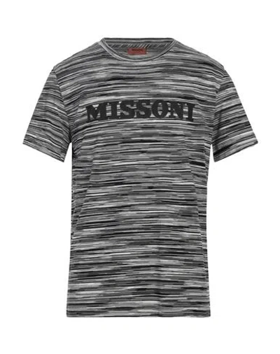 Shop Missoni Man T-shirt Black Size M Cotton