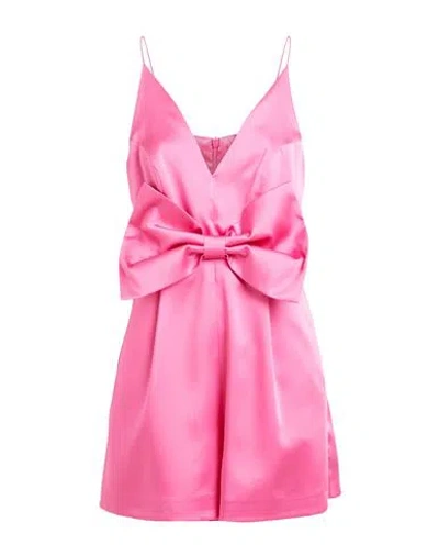 Shop Shiki Woman Jumpsuit Fuchsia Size 10 Polyester, Elastane In Pink