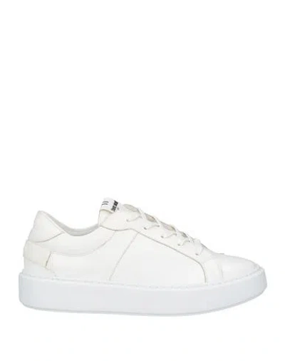 Shop Thoms Nicoll Woman Sneakers White Size 11 Calfskin