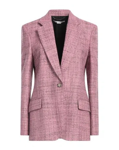 Shop Stella Mccartney Woman Blazer Pink Size 4-6 Wool