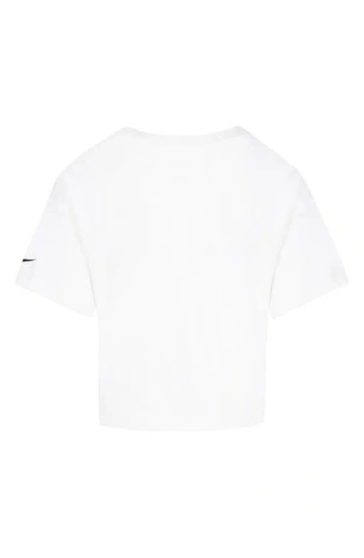 Shop Nike Kids' Summer Daze Heart Knot Graphic T-shirt In White