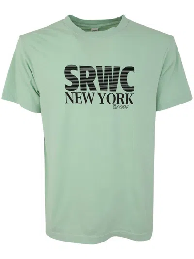Shop Sporty And Rich Sporty & Rich Srwc 94 T-shirt Clothing In Black