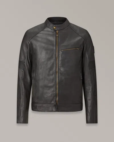 Shop Belstaff Vanguard Jacket In Black