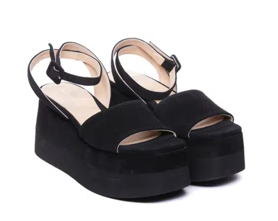 Shop Paloma Barceló Mairena Platform Sandals In Black